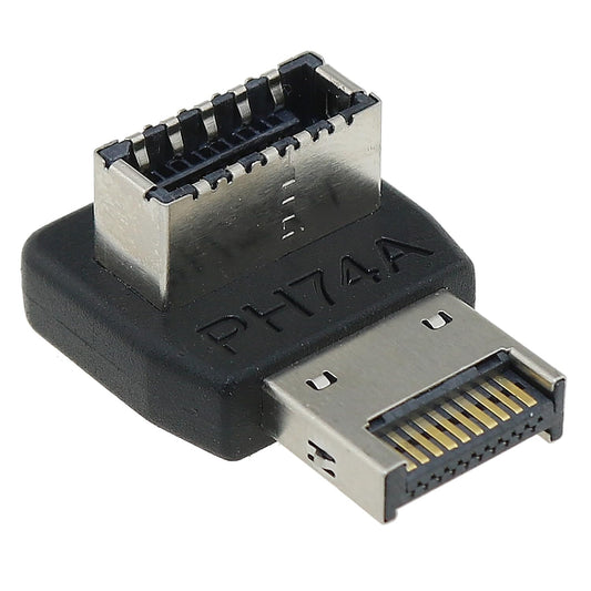 USB 3.1 E Type Right Angle Adapter for Motherboard