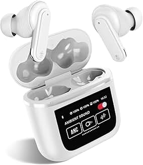 Wireless Earbuds with 40H Playtime and Noise Cancellation