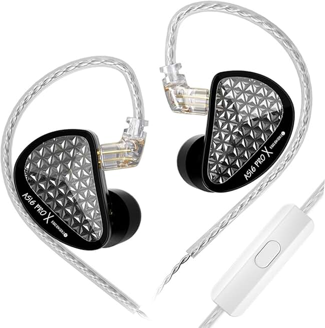 16BA HiFi Wired In-Ear Monitor with Mic