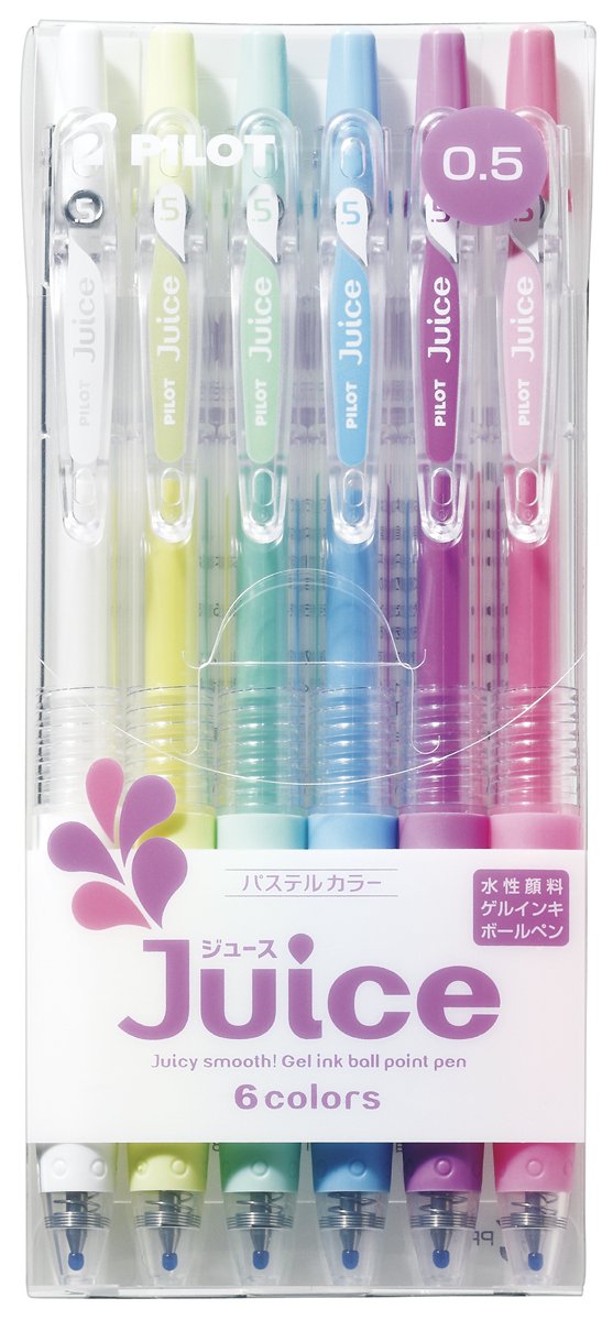 Pastel Gel Ink Ballpoint Pen, 0.5mm