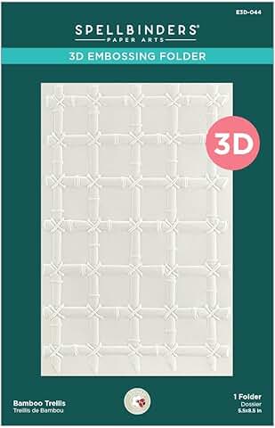 Bamboo Trellis 3D Embossing Folder