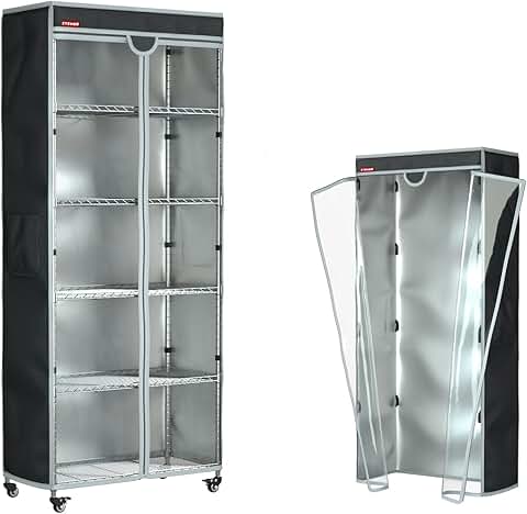 Heavy Duty Waterproof Storage Shelf Cover 36"x16"x72"