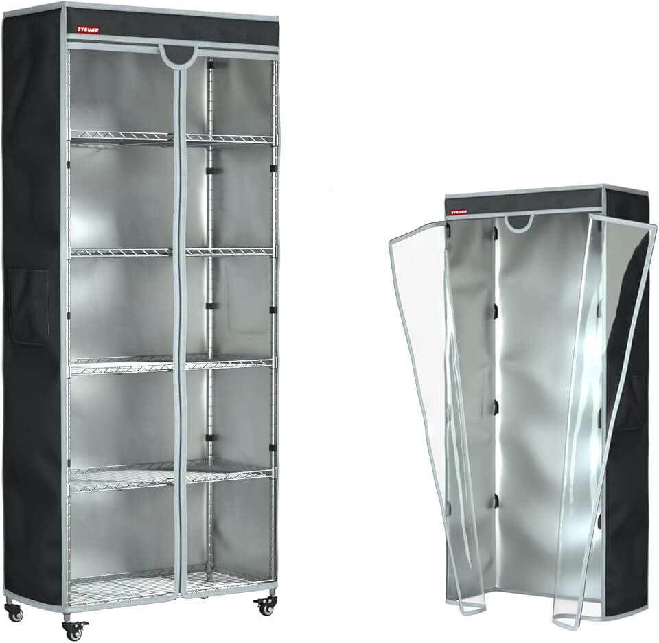 Heavy Duty Waterproof Storage Shelf Cover 36"x16"x72"