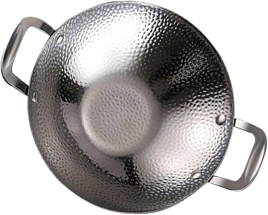 Enameled Cast Iron Braiser Pan with Grill Lid