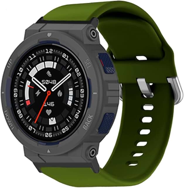 Stylish Adjustable Silicone Watch Bands for Active Edge