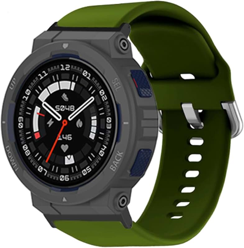 Stylish Adjustable Silicone Watch Bands for Active Edge