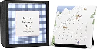 2026 Desk Calendar from January to December