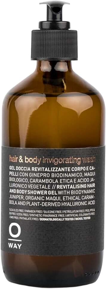Invigorating Hair and Body Wash 8oz