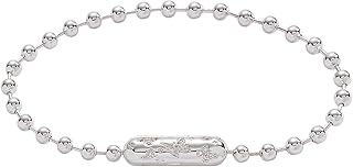 Ball Chain Bracelet with Barrel Closure