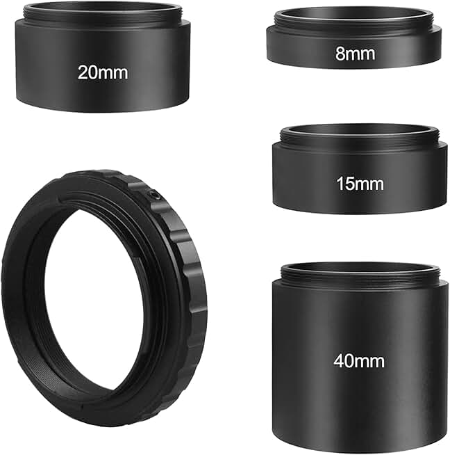 T2 Extension Tube Kit for Cameras and Eyepieces