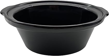 Oval ceramic pot for 7-quart slow cooker