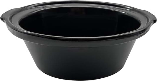 Oval ceramic pot for 7-quart slow cooker