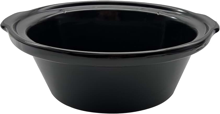 Oval ceramic pot for 7-quart slow cooker