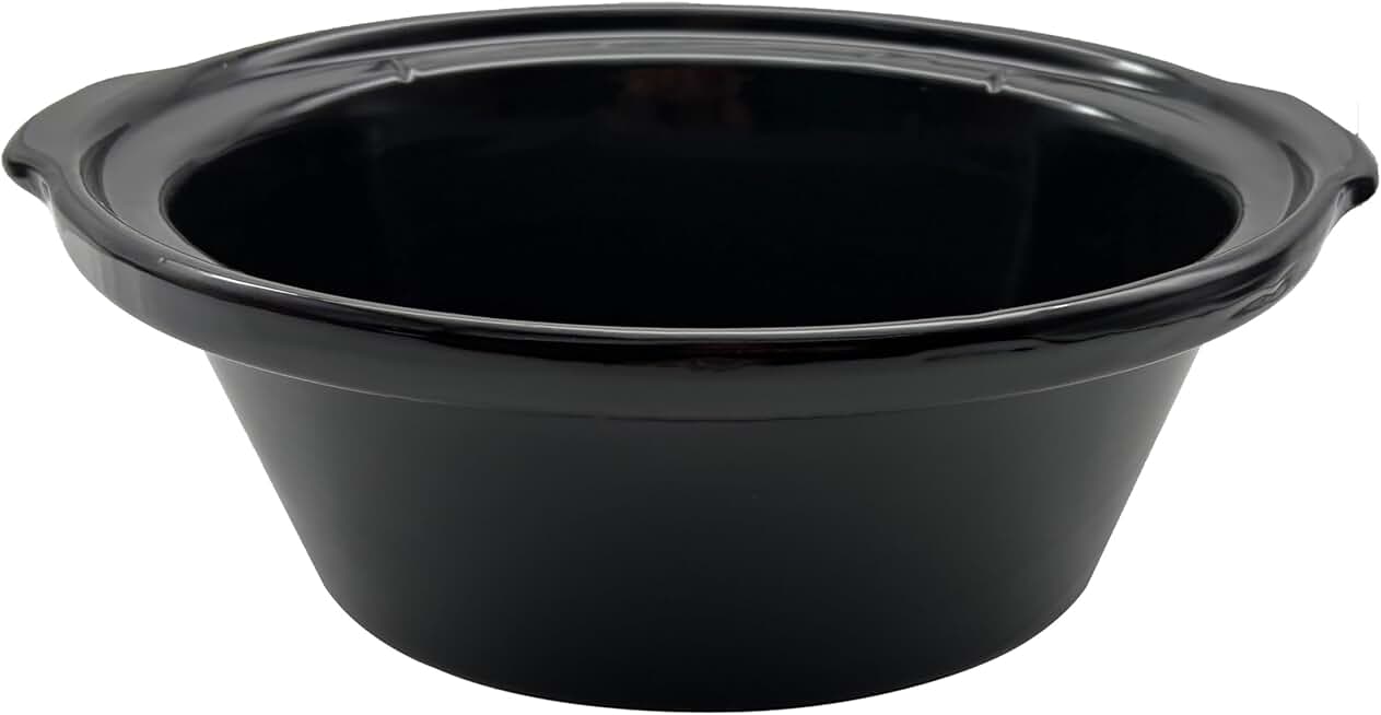 Oval ceramic pot for 7-quart slow cooker