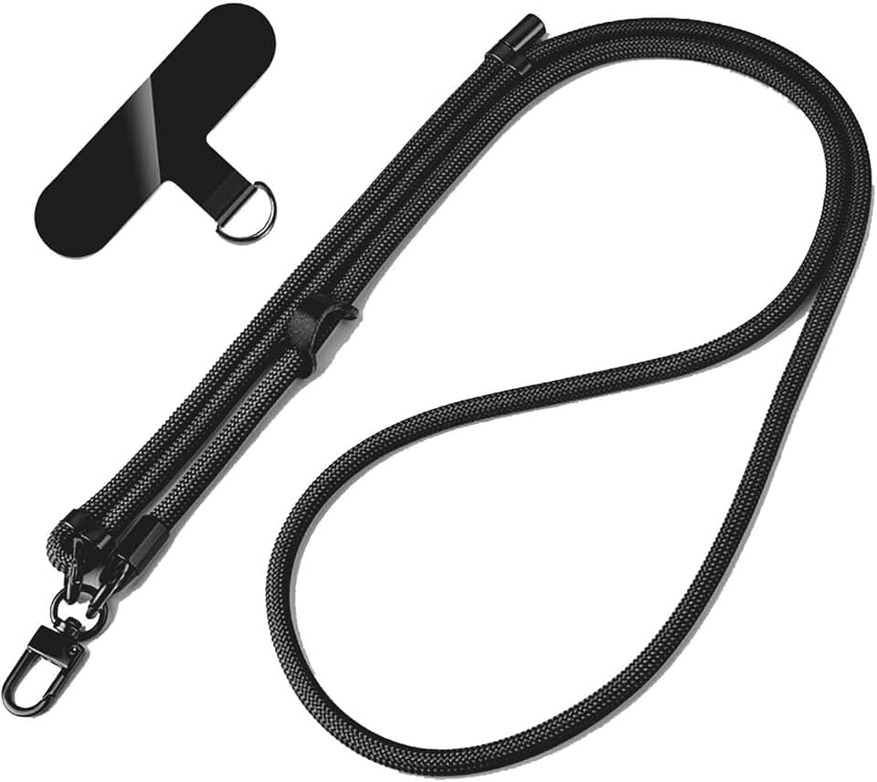 Adjustable Nylon Phone Hanging Rope for Neck, Crossbody, Wrist