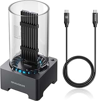 40Gbps M.2 NVMe SSD Enclosure with Cooling Fan