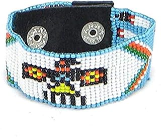 Handmade Beaded Indian Style Unisex Cuff Bracelet