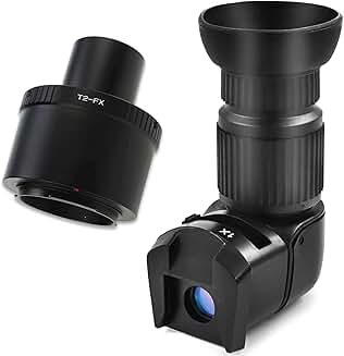 T T2 Lens to Fuji FX Adapter and Telescope Adapter Bundle