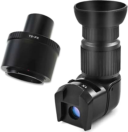 T T2 Lens to Fuji FX Adapter and Telescope Adapter Bundle