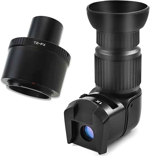 T T2 Lens to Fuji FX Adapter and Telescope Adapter Bundle