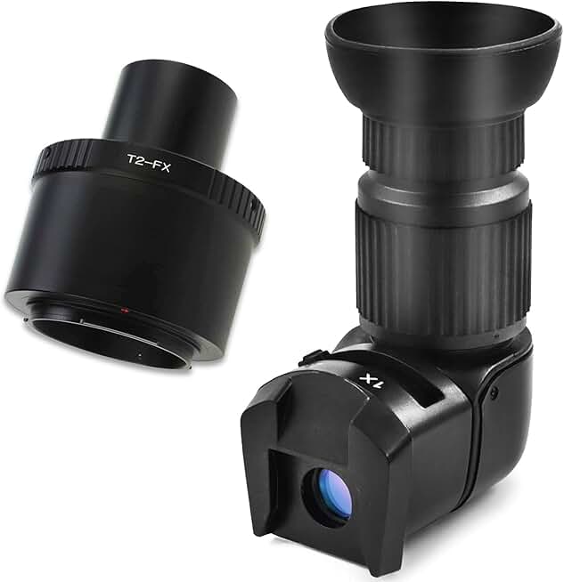 T T2 Lens to Fuji FX Adapter and Telescope Adapter Bundle