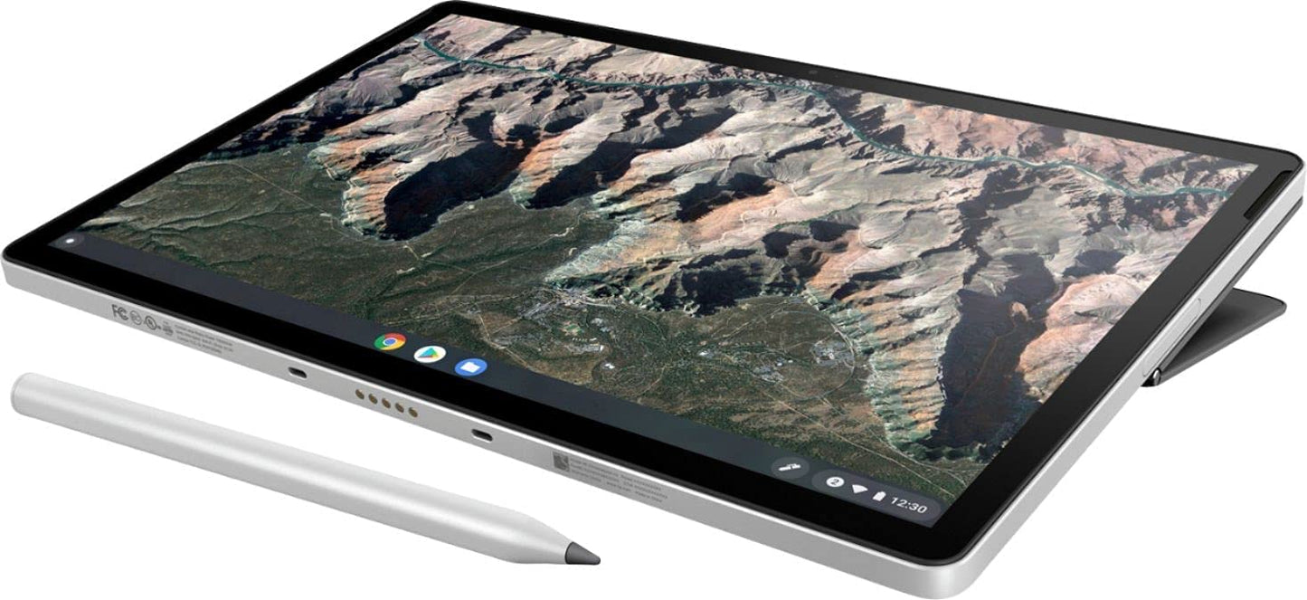 Chromebook x2 11-da0023dx 11" Qualcomm Snapdragon 7c 8 GB Memory; 64 GB eMMC Storage Natural Silver Aluminum & Night Teal (Renewed)