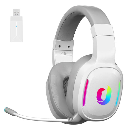 G80 Wireless Gaming Headset with 7.1 Surround Sound and Detachable Mic