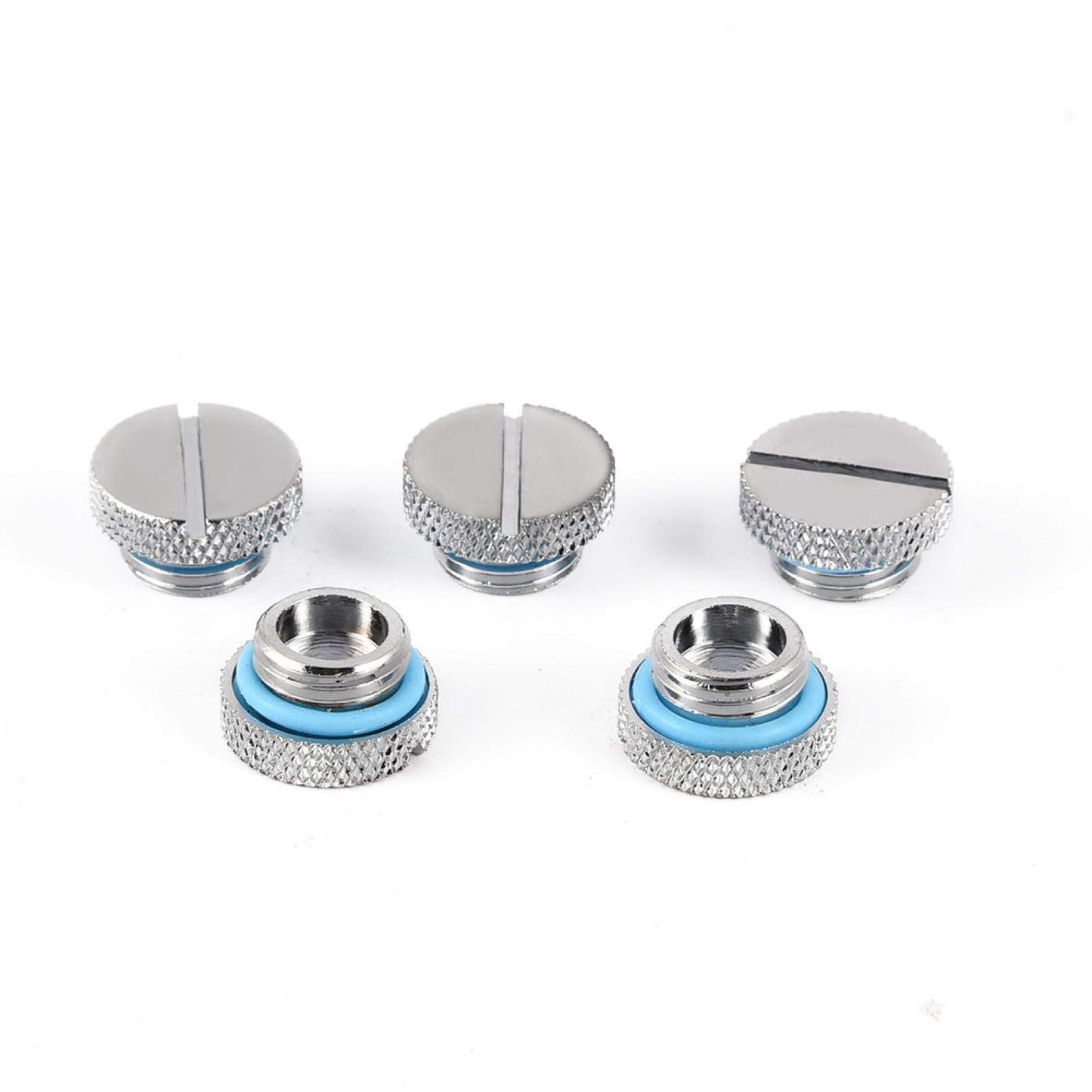 Water Cooling Plug with G1/4 Thread, 5 Pieces