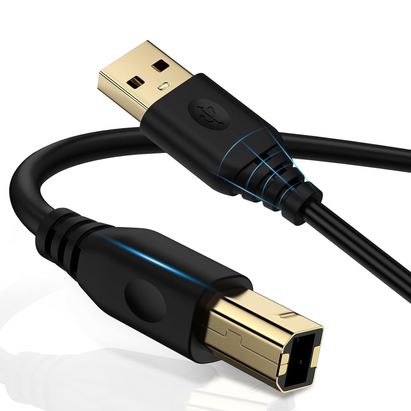6FT USB Printer Cable for Computer and Scanner