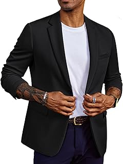 Men's Lightweight Two-Button Casual Sport Coat
