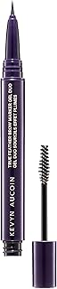 Dual-ended brow marker and gel for natural, defined brows