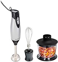 4-in-1 Electric Hand Blender with Chopper and Whisk