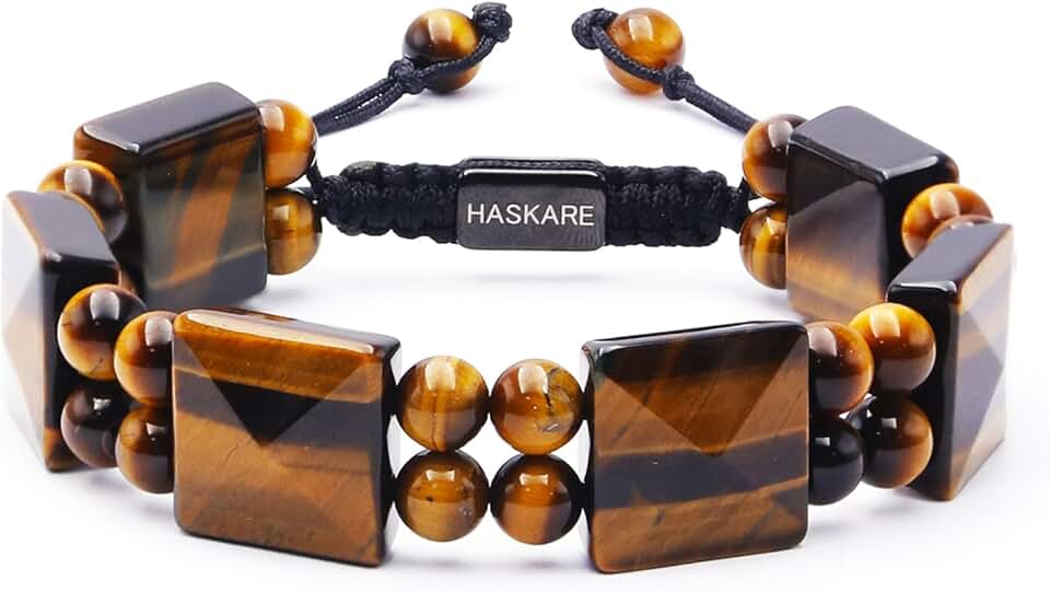 Healing Tiger Eye Crystal Bracelet for Men