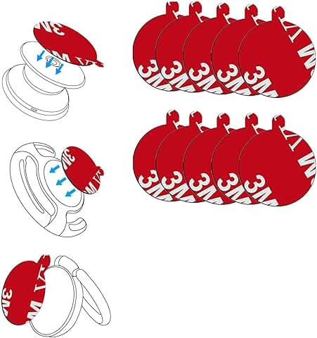 10 Pack 3M VHB Sticky Adhesive Pads for Mounting