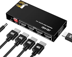 HDMI Splitter 1 In 4 Out 4K@60Hz 4:4:4