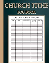 Church Tithe and Offering Record Book