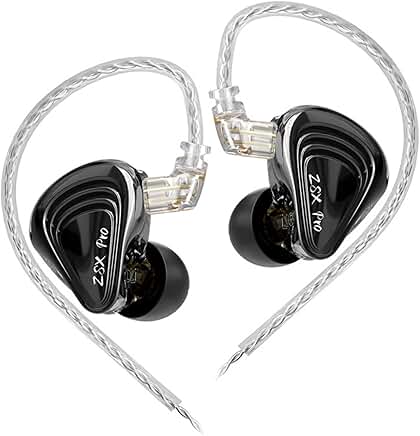 5-Driver Hybrid In-Ear Monitor Earphones
