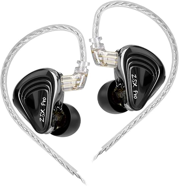 5-Driver Hybrid In-Ear Monitor Earphones