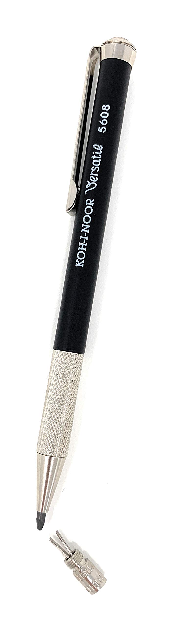 Set of 2 metal mechanical pencils with sharpeners