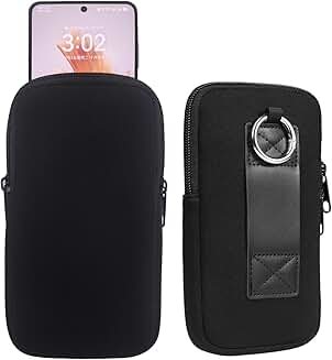 7.2 Inch Neoprene Belt Phone Holster with Clip