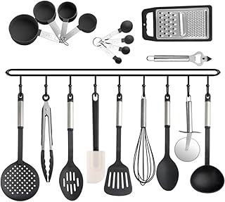 19-Piece Silicone Kitchen Utensil Set for Cooking and Baking