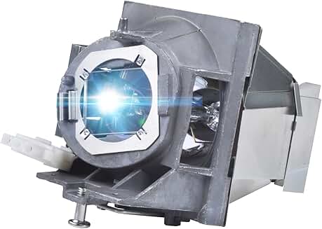 Replacement lamp with housing for projector