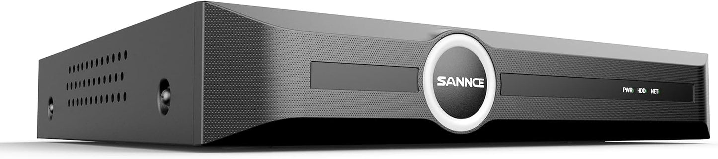 6MP NVR for PoE Security Camera System with 6TB Storage