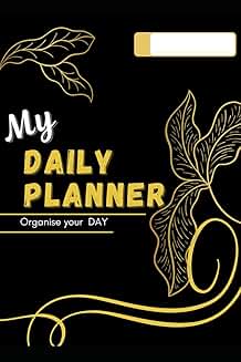 Daily Planner with Schedule and To-Do Sections