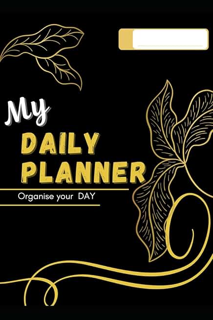 Daily Planner with Schedule and To-Do Sections