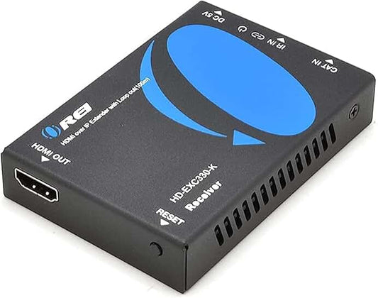 HDMI Over Ethernet Extender with IR, 330 Feet
