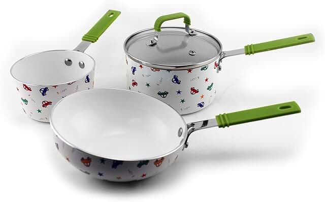 Children's Multicolored Cookware Set
