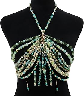 Handmade Crystal Body Chain for Women