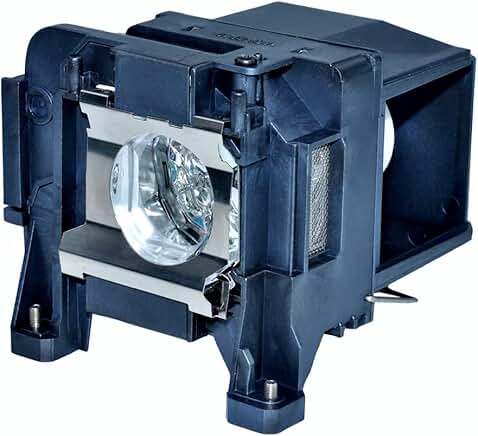 Replacement Lamp Bulb with Housing for Projectors