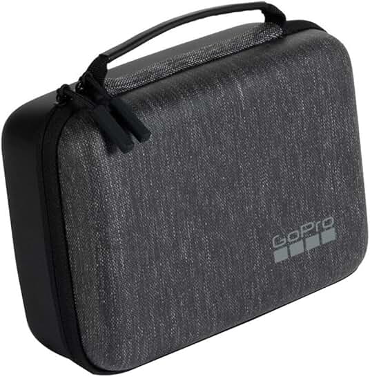 Camera and accessories case in black